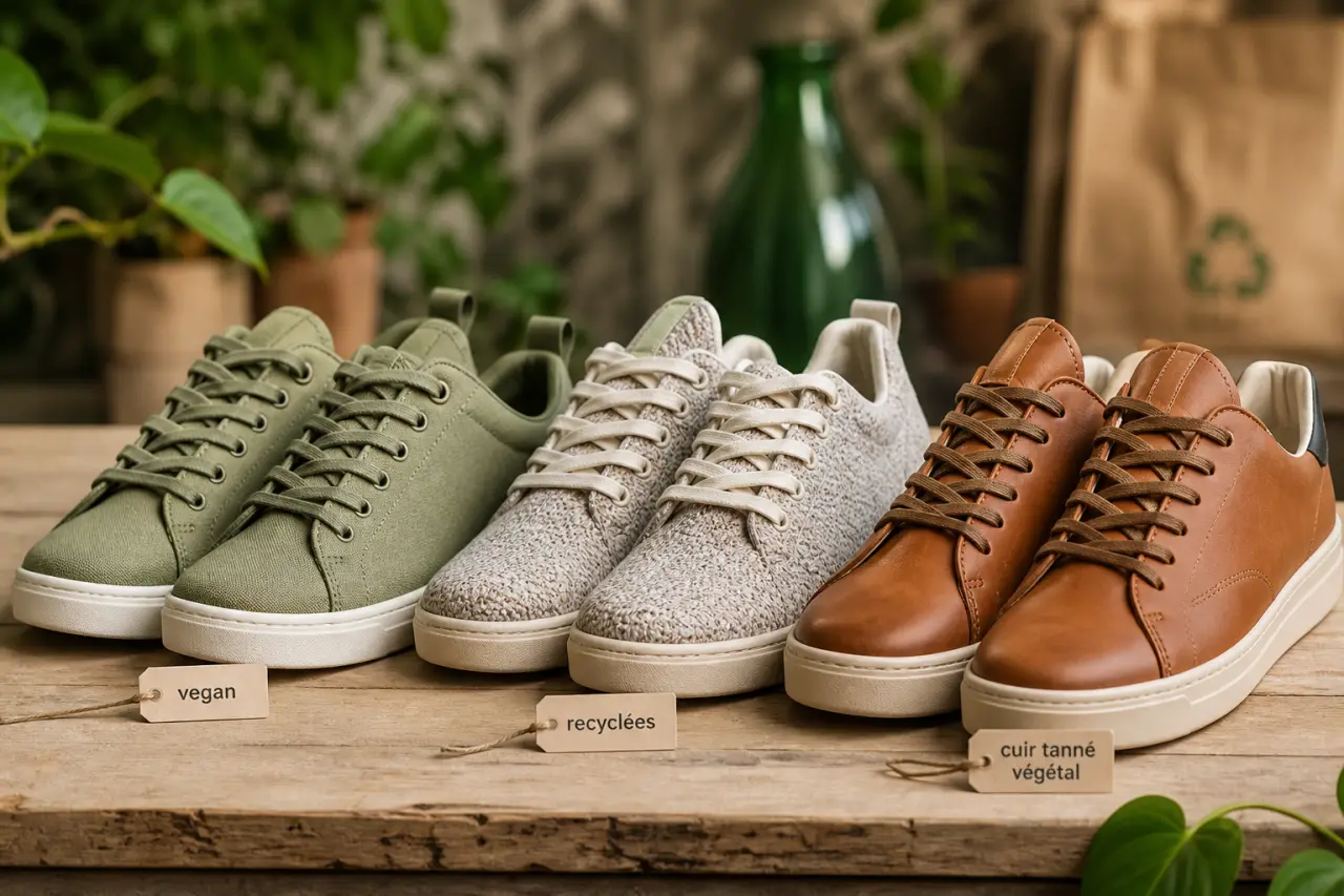 Vegan, recyclées ou en cuir tanné végétal : quel compromis pour des baskets éco-responsables ?