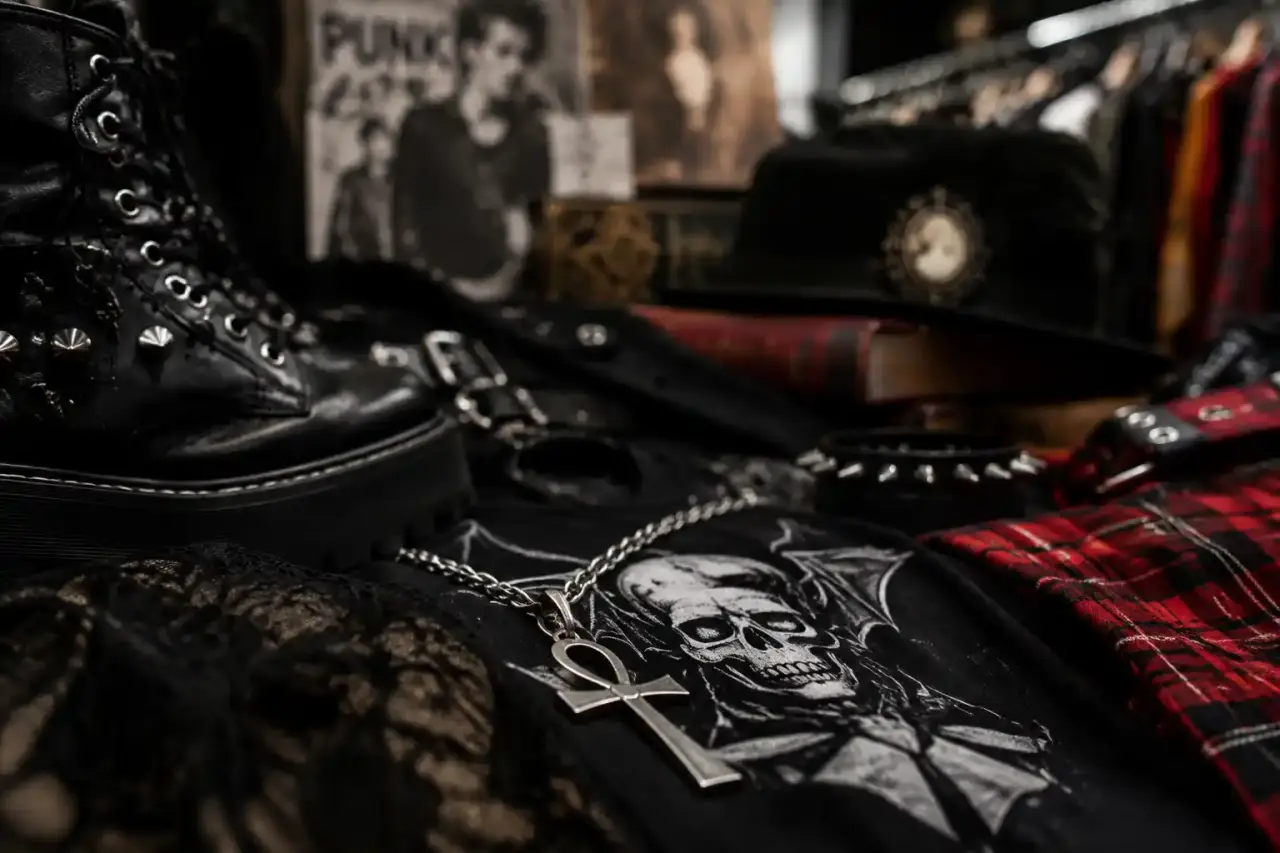 La mode alternative affirme l’identité, avec des codes gothiques, punk et vintage
