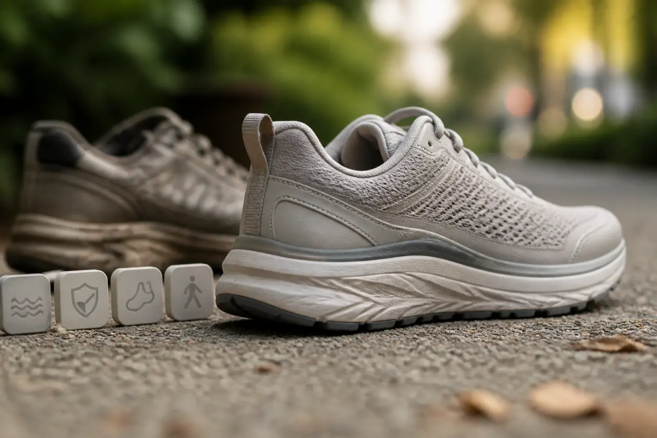Quelle chaussure pour marcher longtemps ? Amorti, maintien et erreurs à éviter