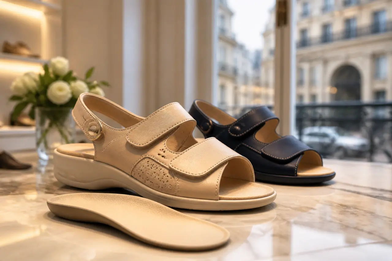 Chaussures orthopédiques femme à Paris : sur mesure, confort et choix selon la pathologie